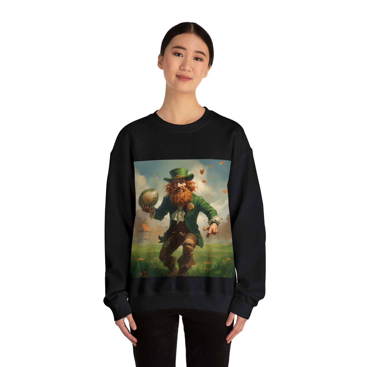Leprechaun - black sweatshirt