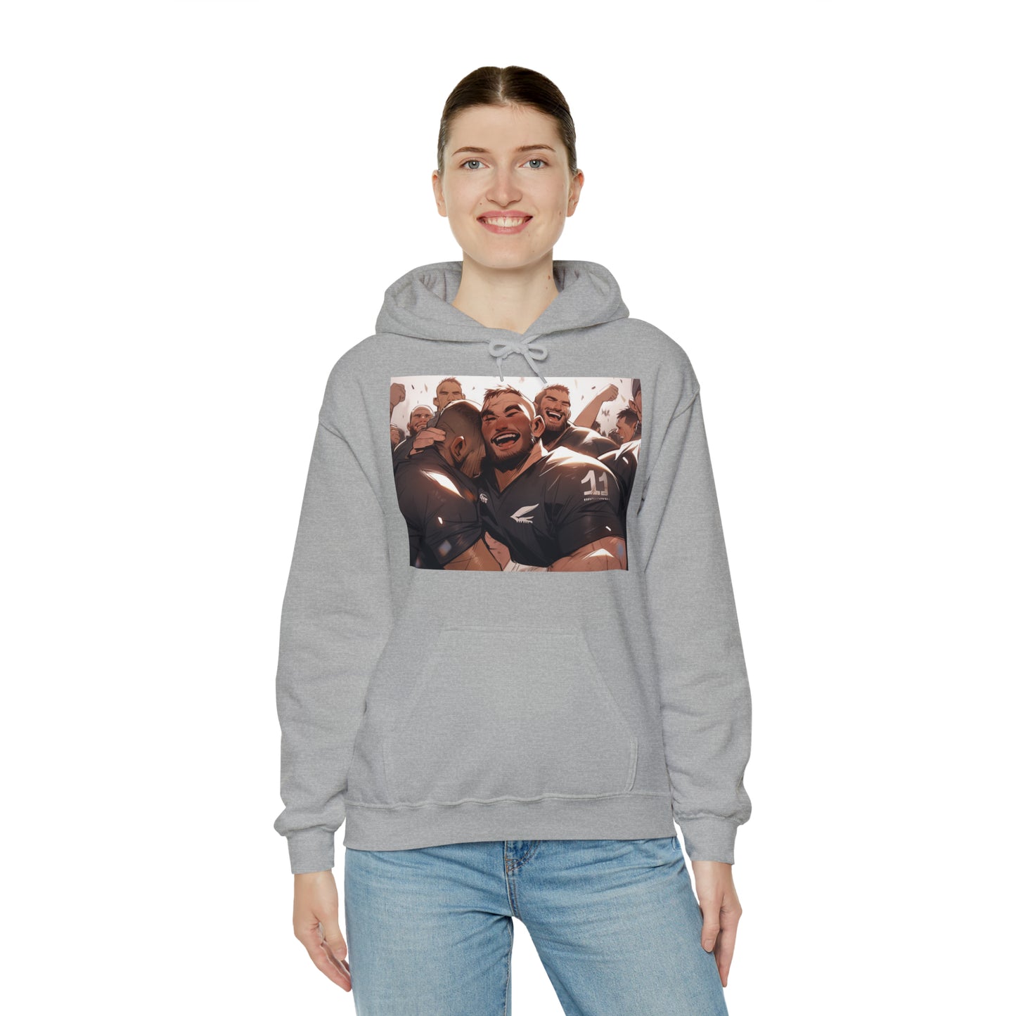 All Blacks Celebrating - light hoodies