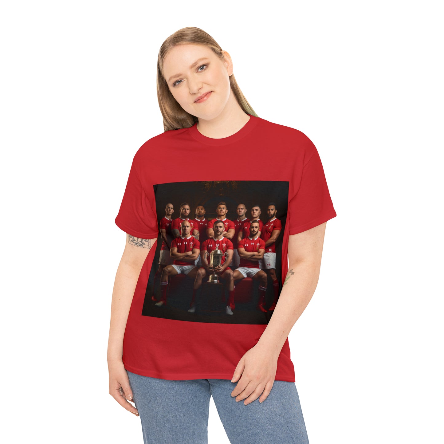 Wales RWC Photoshoot - dark shirts
