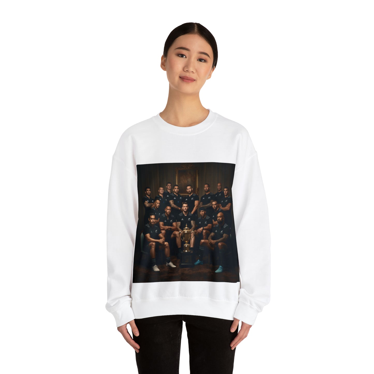All Blacks with Web Ellis Cup - light sweatshirts