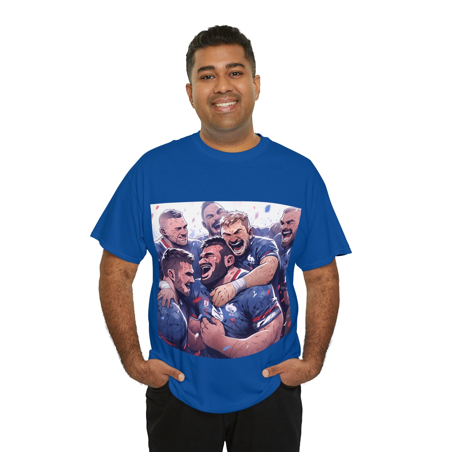 Post Match France - dark shirts