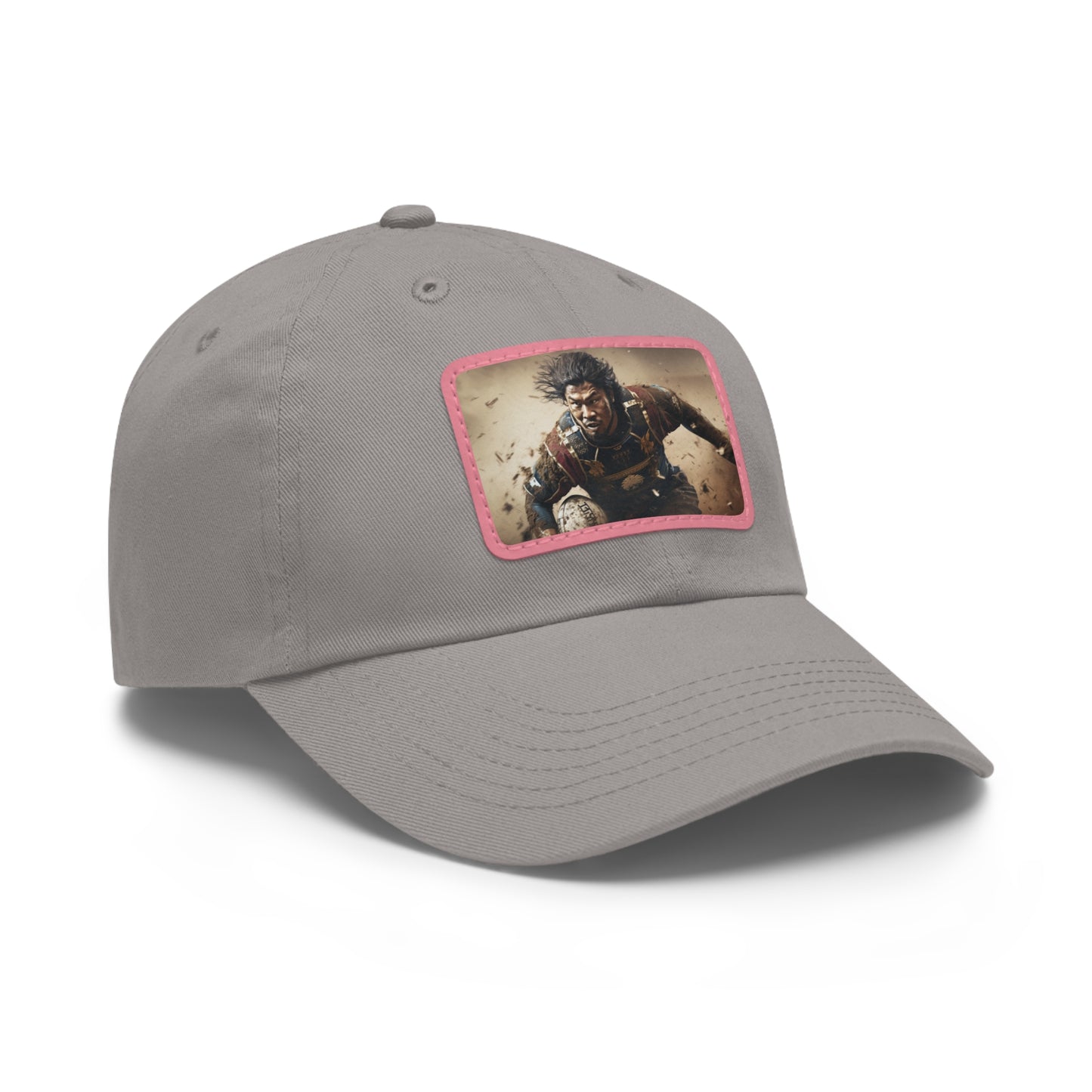 Samurai Rectangle Leather Patch Hat