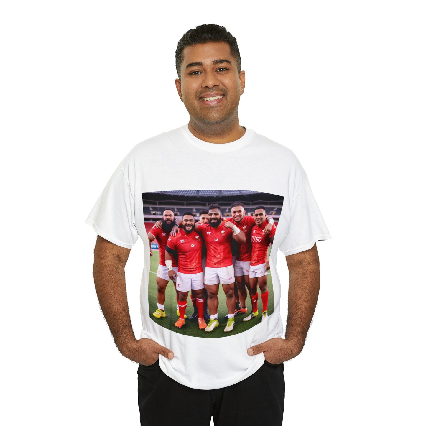 Post Match Tonga - light shirts