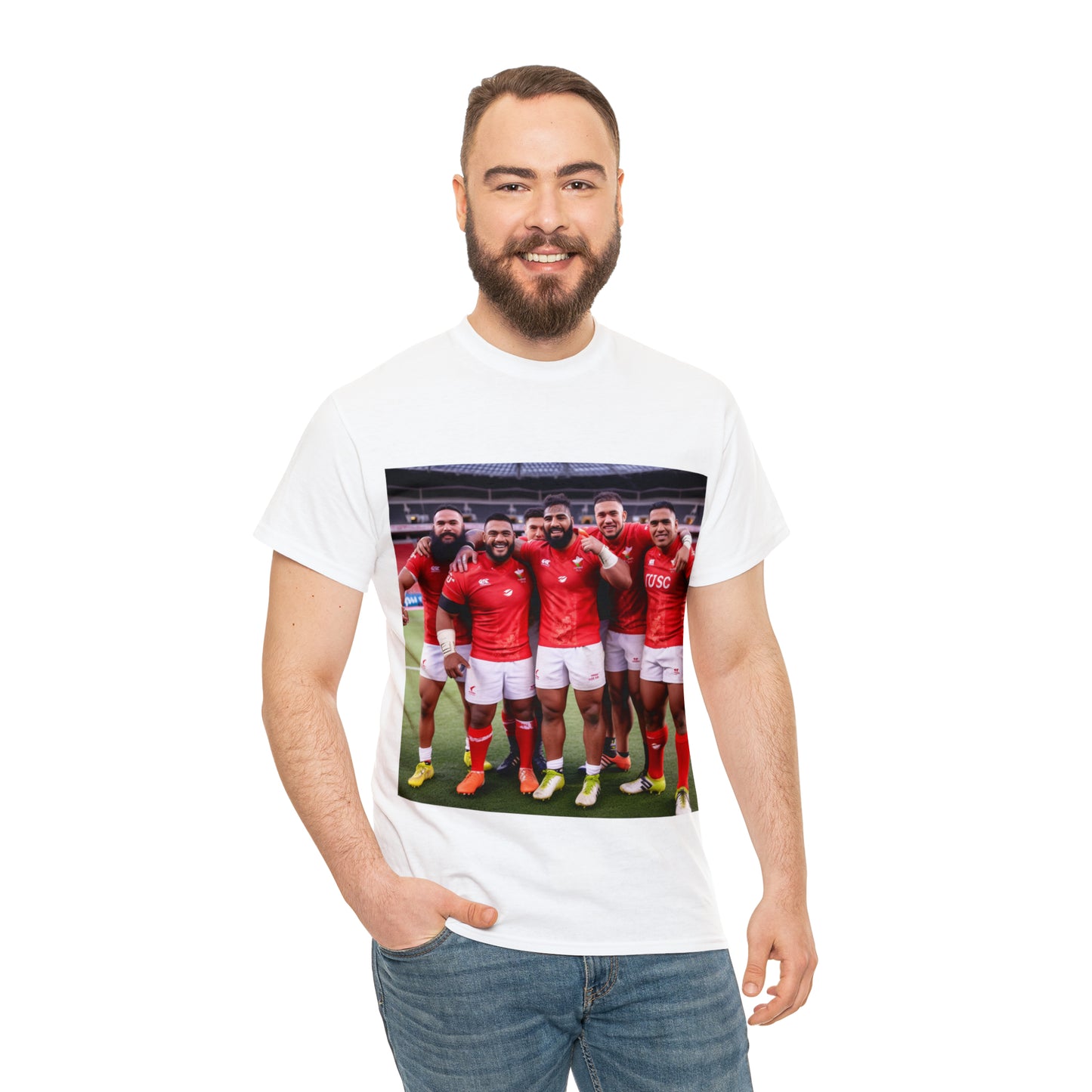 Post Match Tonga - light shirts