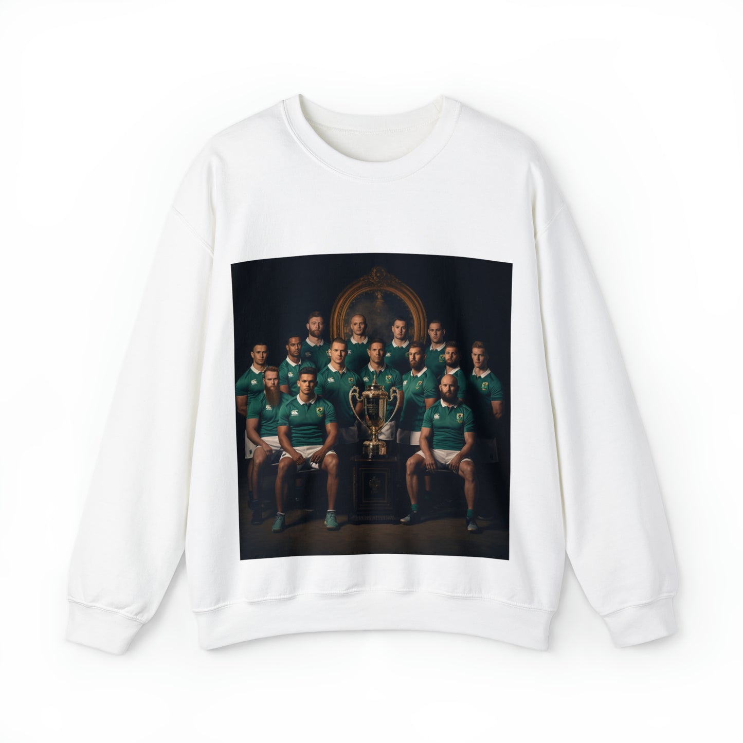 Ireland World Cup photoshoot - light sweatshirts