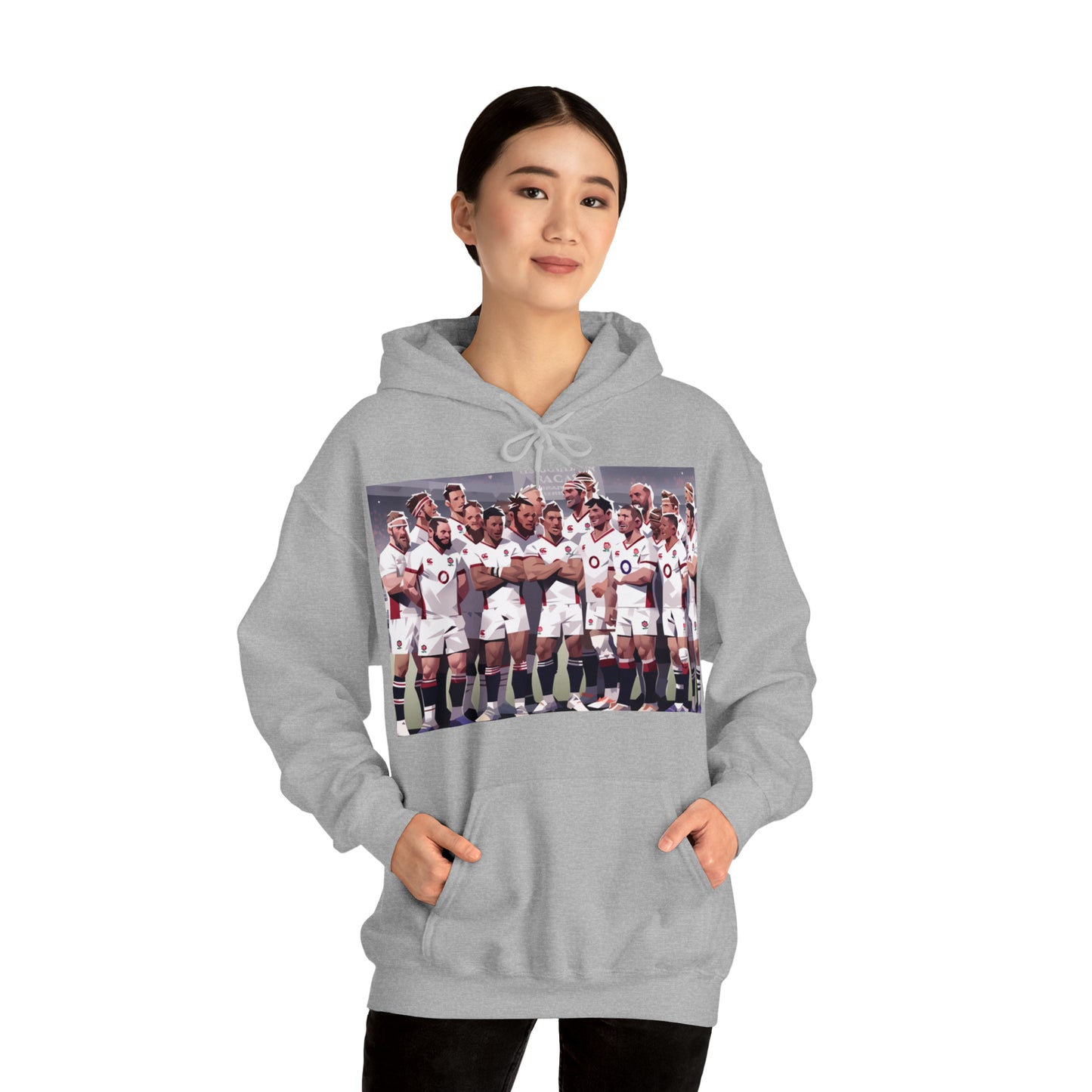 England Full Team - light hoodies