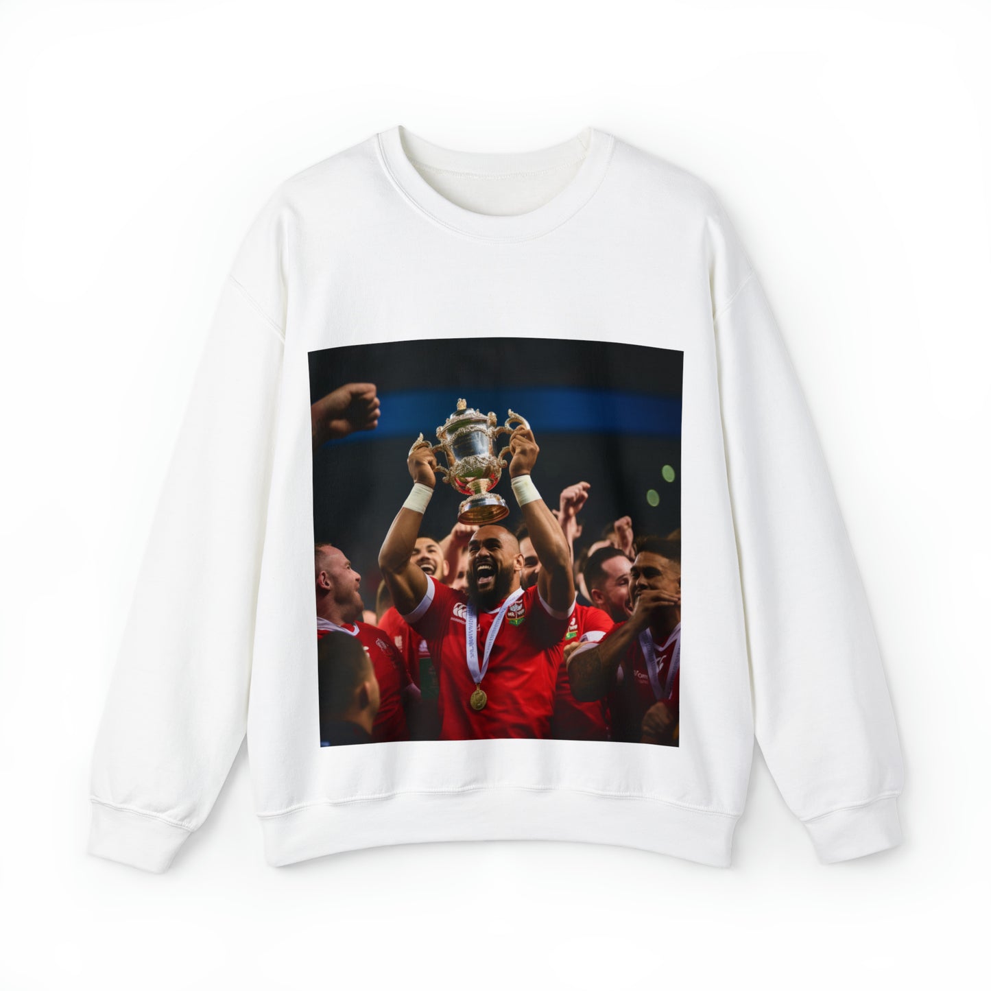 Tonga lifting the RWC - light sweatshirts