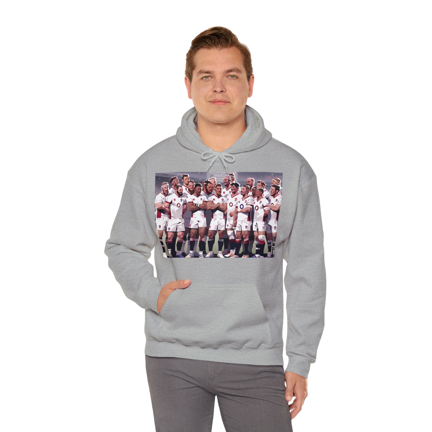 England Full Team - light hoodies