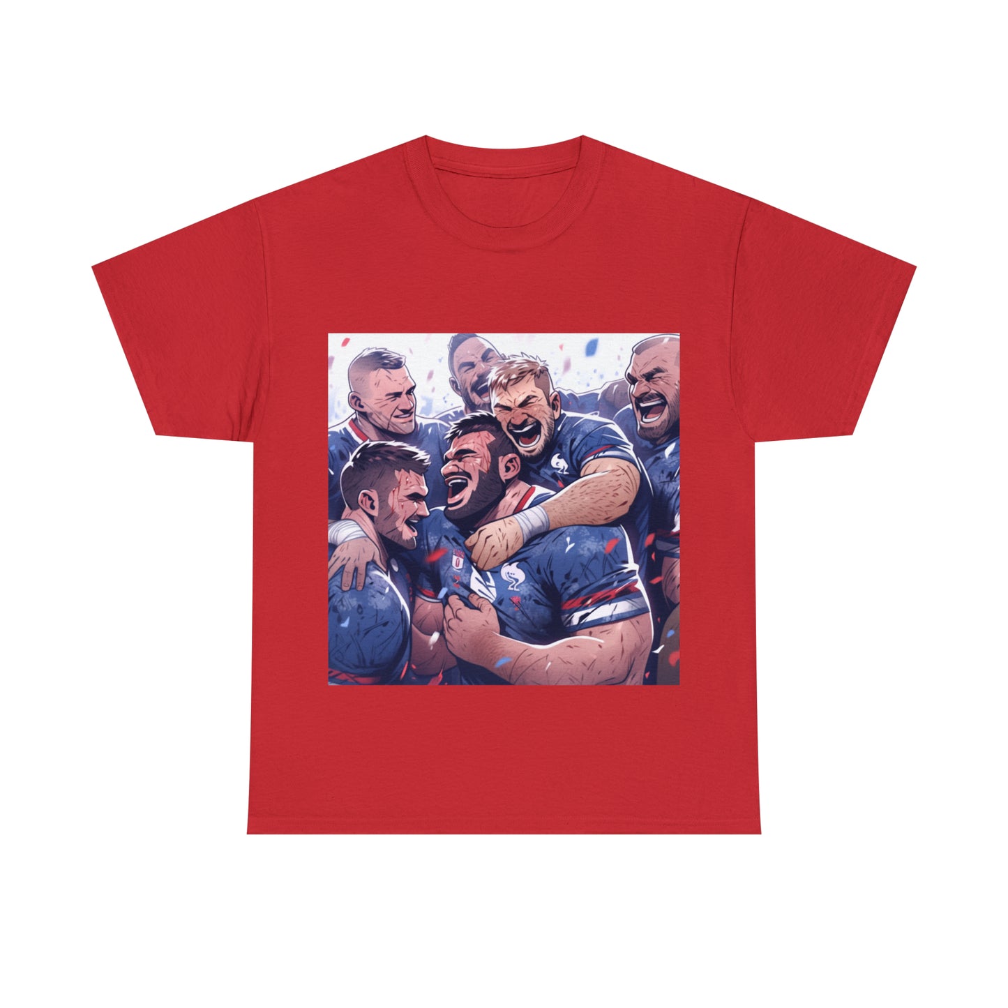 Post Match France - dark shirts
