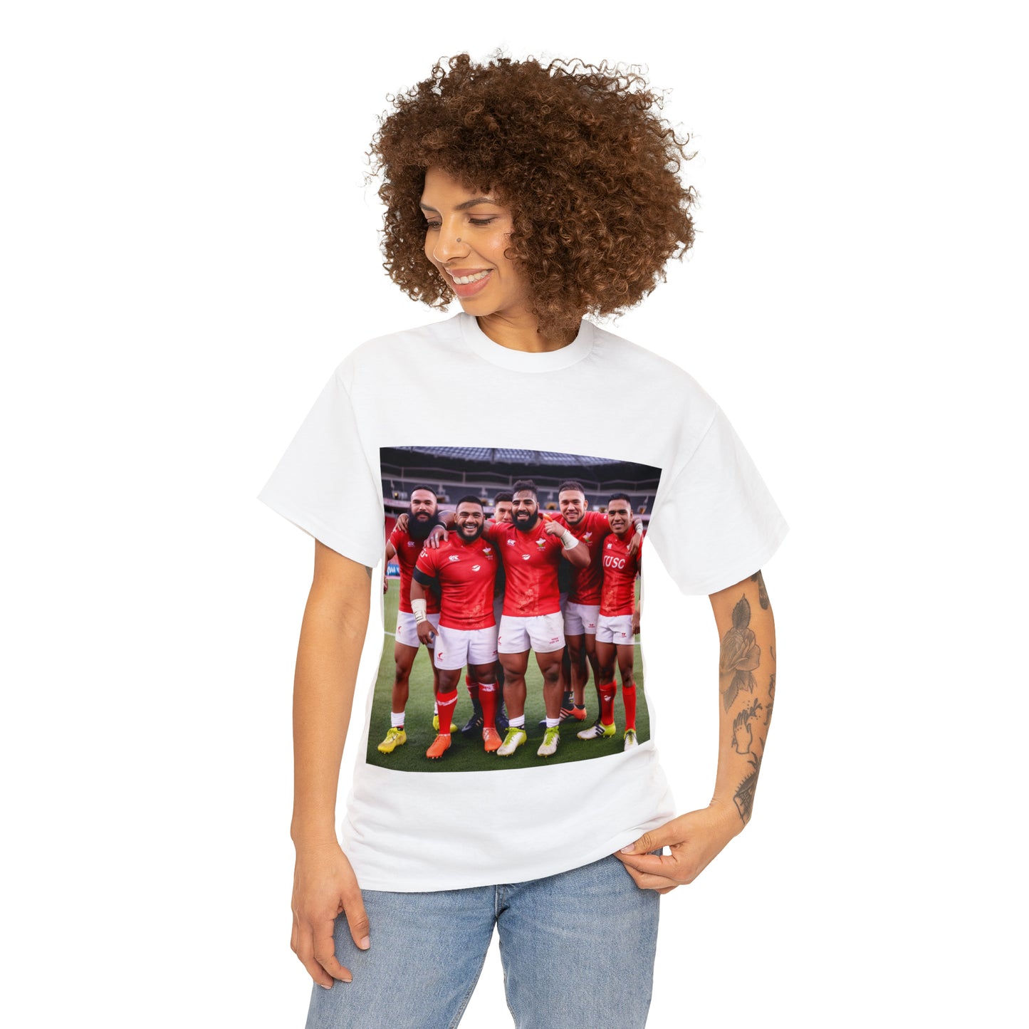 Post Match Tonga - light shirts