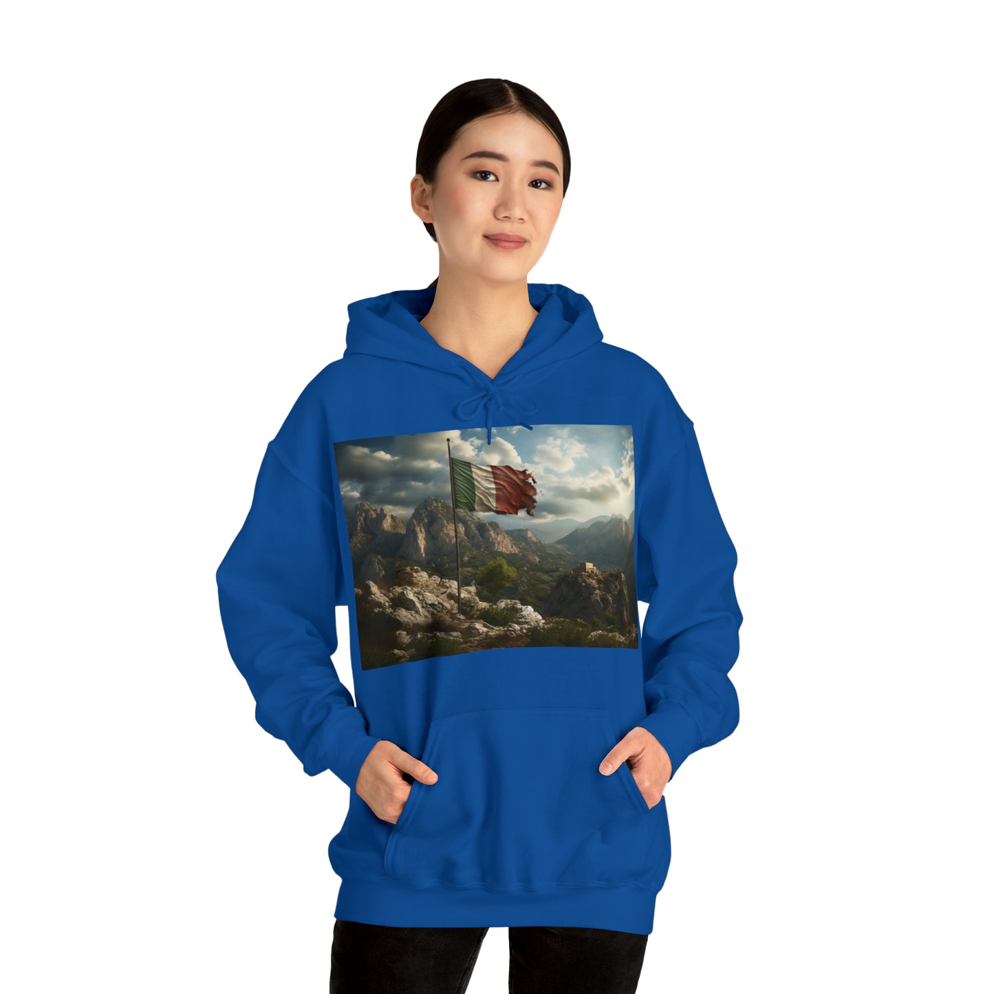 Italy Flag - dark hoodies
