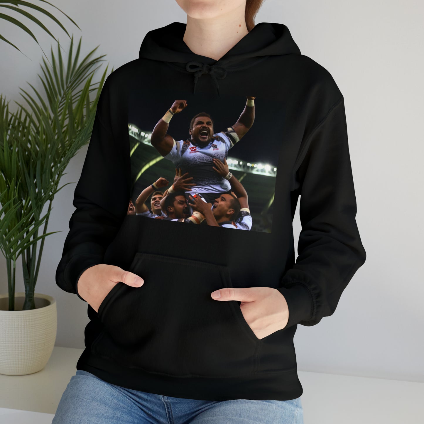 Fiji RWC Celebration - black hoodie