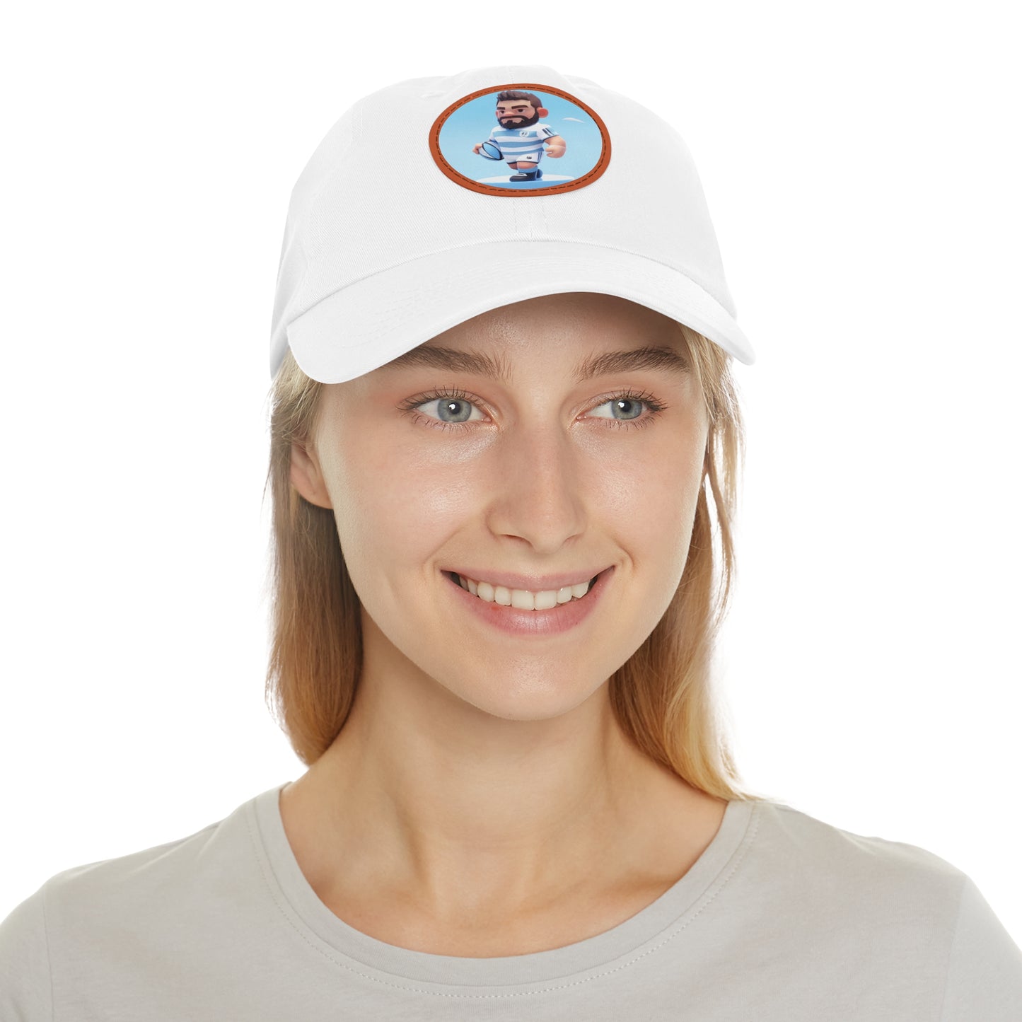 Pumas Round Leather Patch Hat