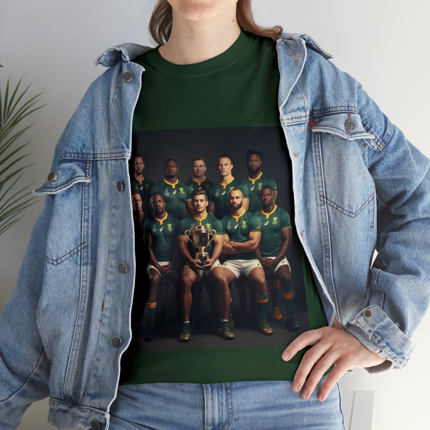 Springbok RWC photoshoot - dark shirts