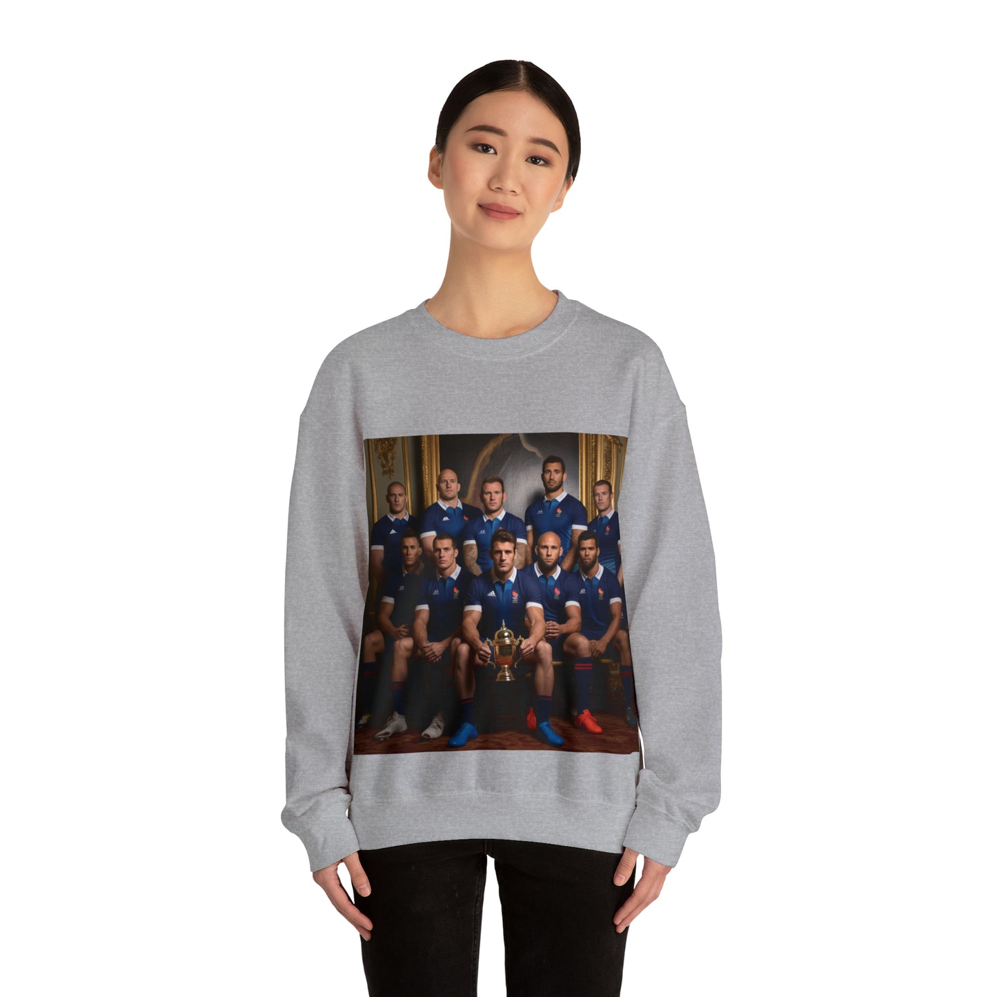 France World Cup Photoshoot - light sweatshirts