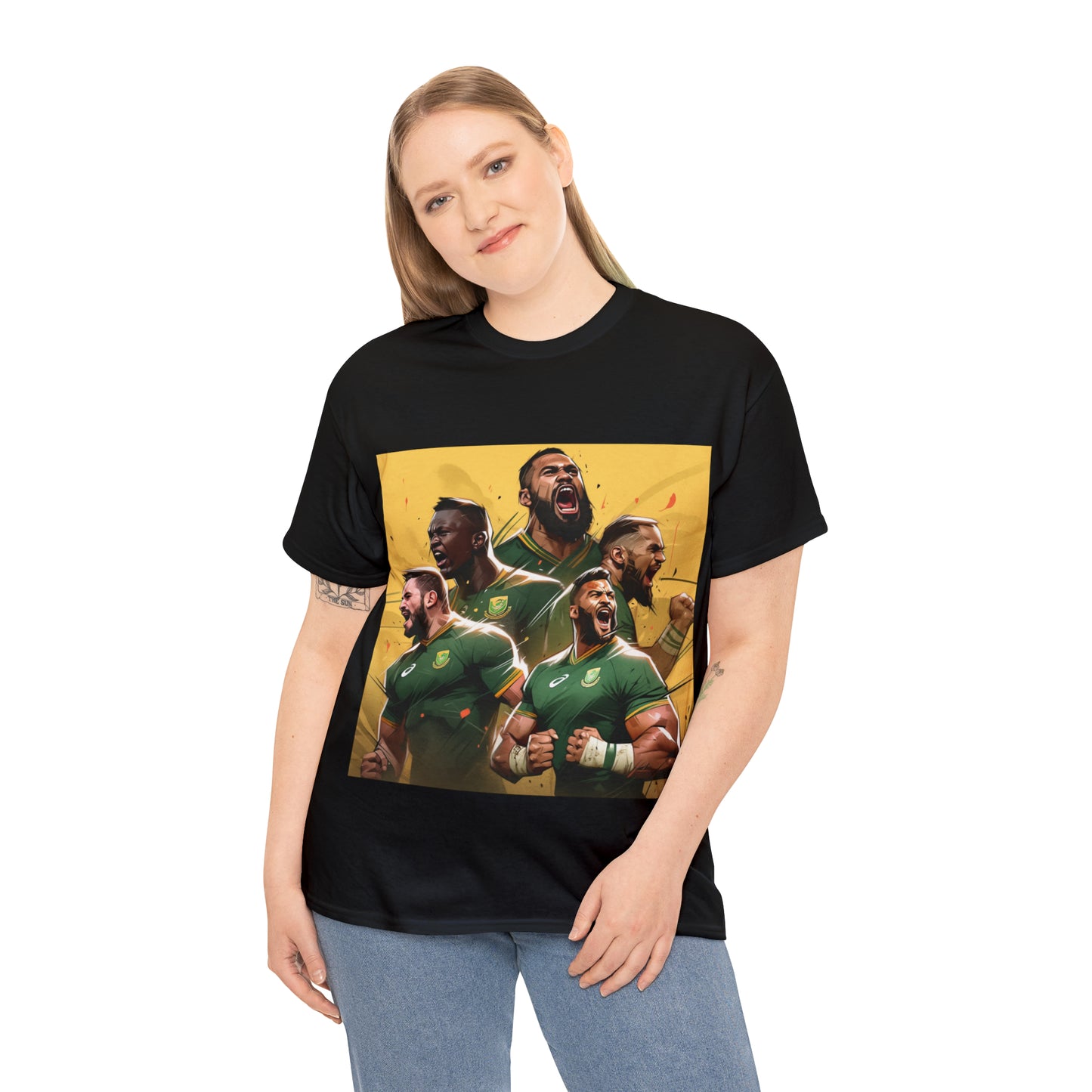 Springboks Celebrating - dark shirts