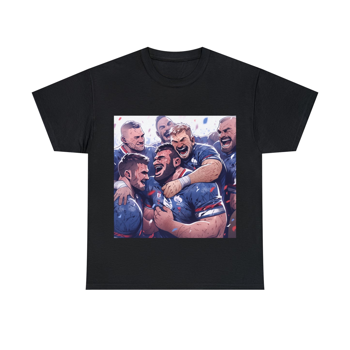 Post Match France - dark shirts