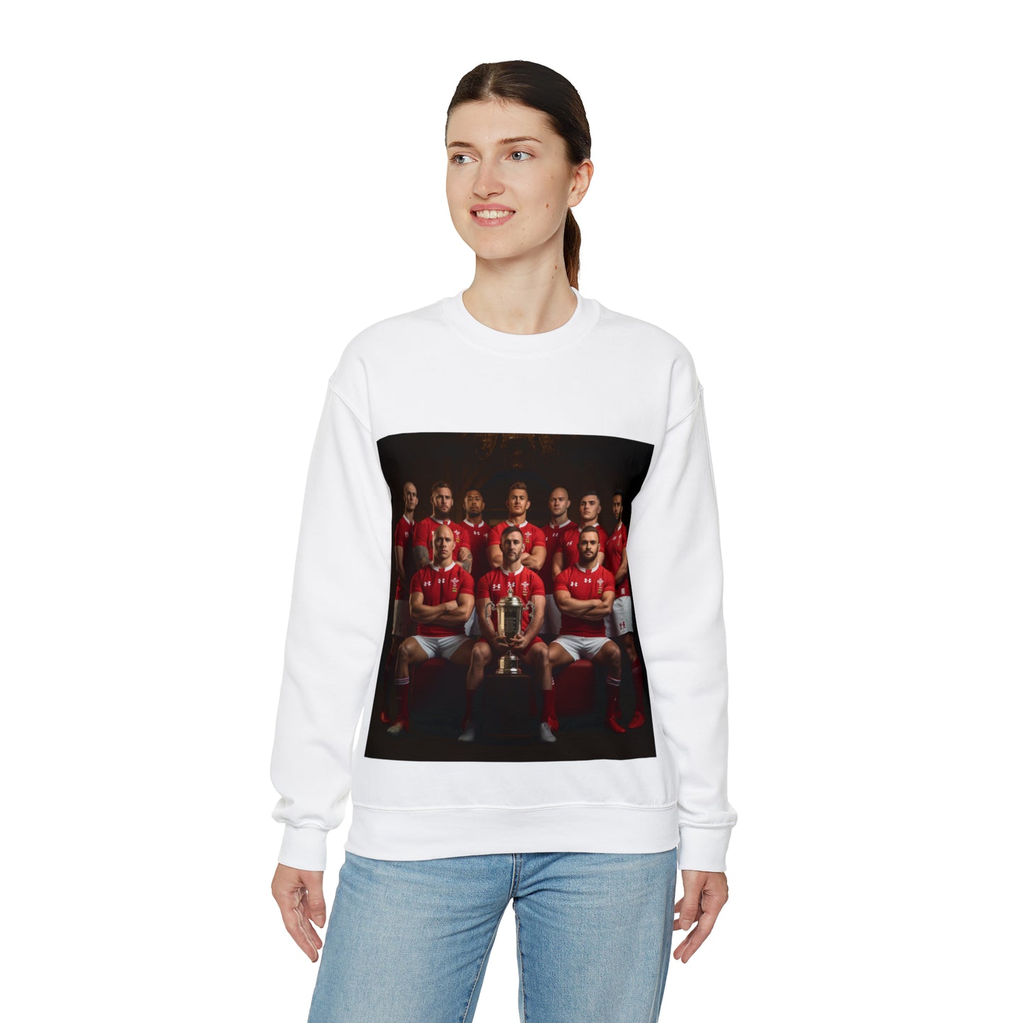 Wales RWC Photoshoot - light sweatshirts
