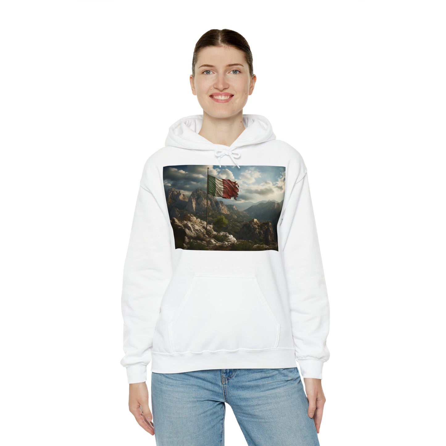 Italy Flag - light hoodies