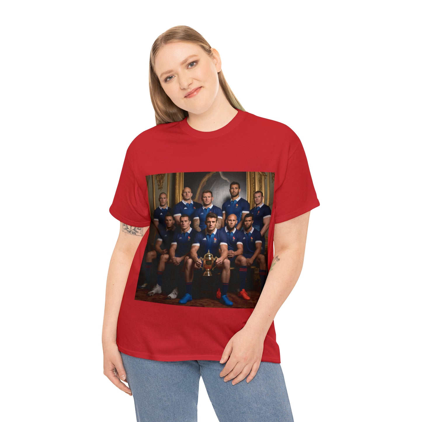 France World Cup Photoshoot - dark shirts
