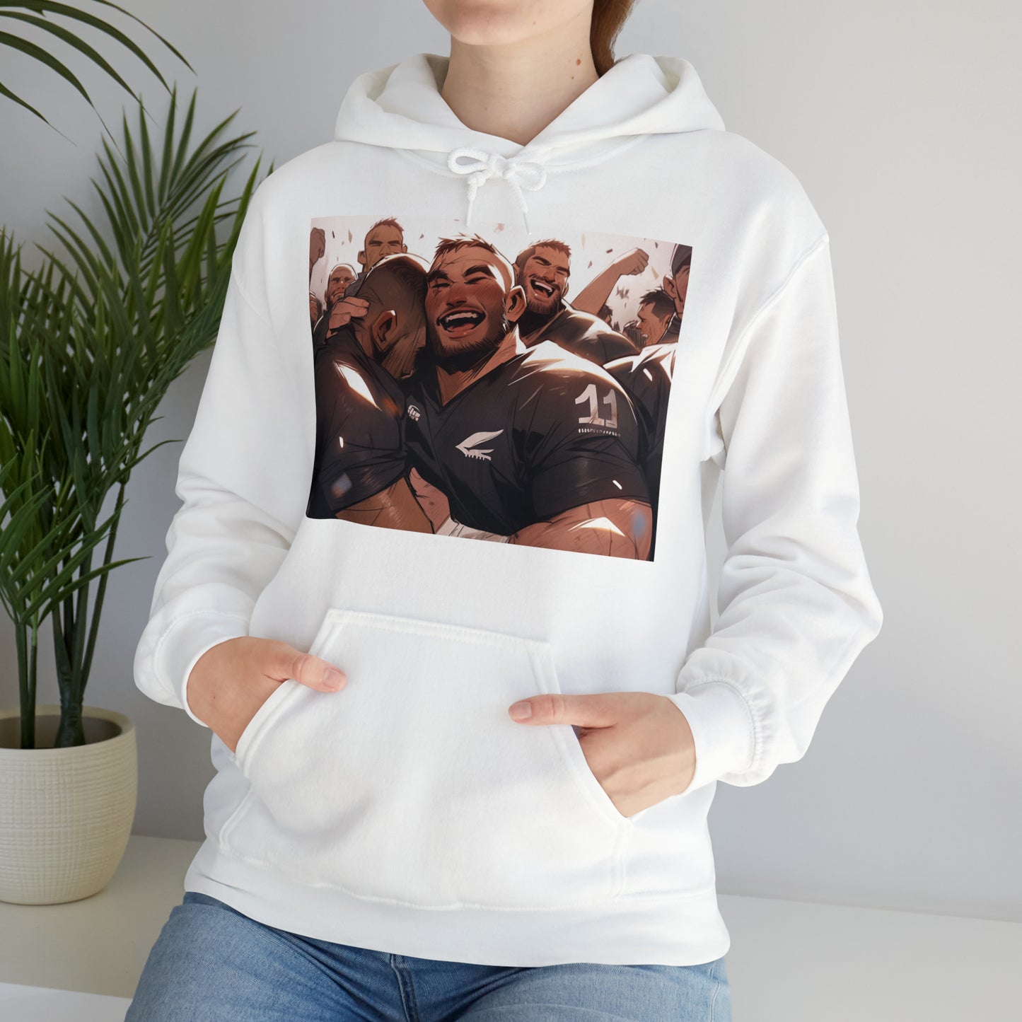 All Blacks Celebrating - light hoodies