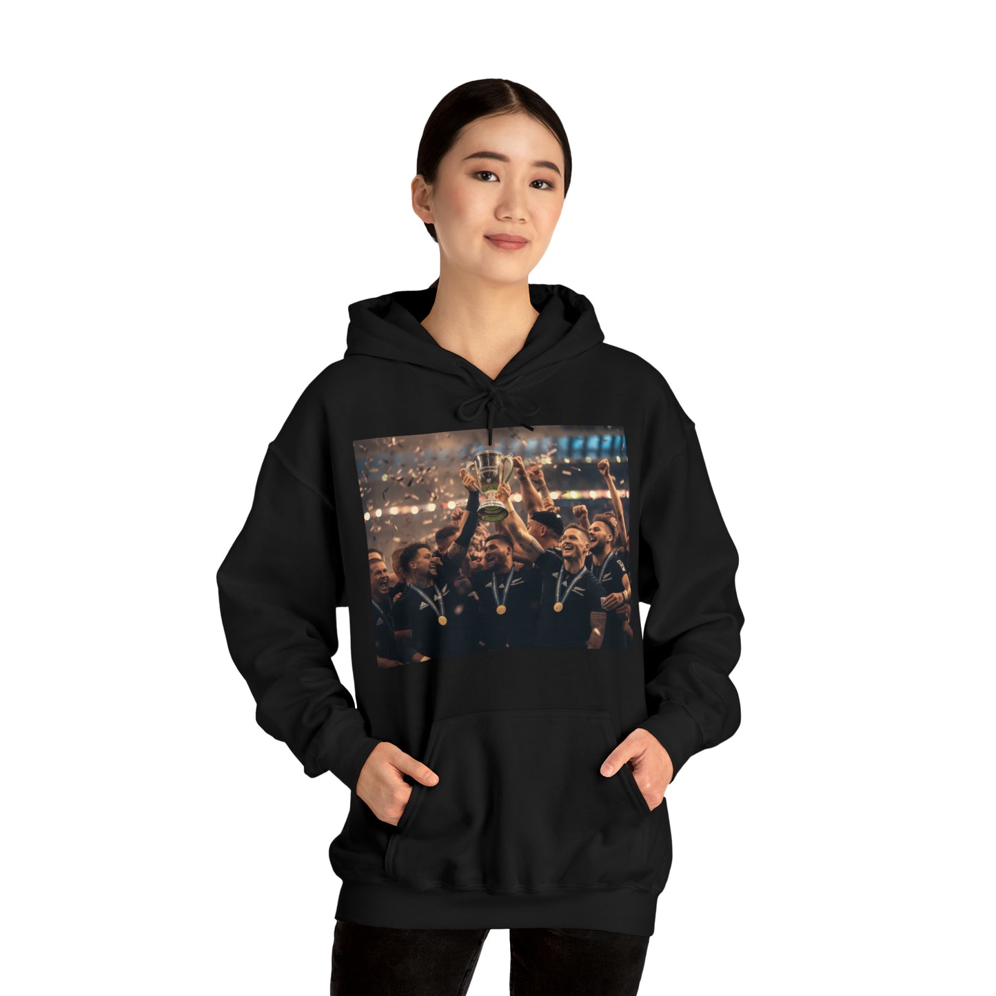 All Blacks World Cup Celebration - black hoodie