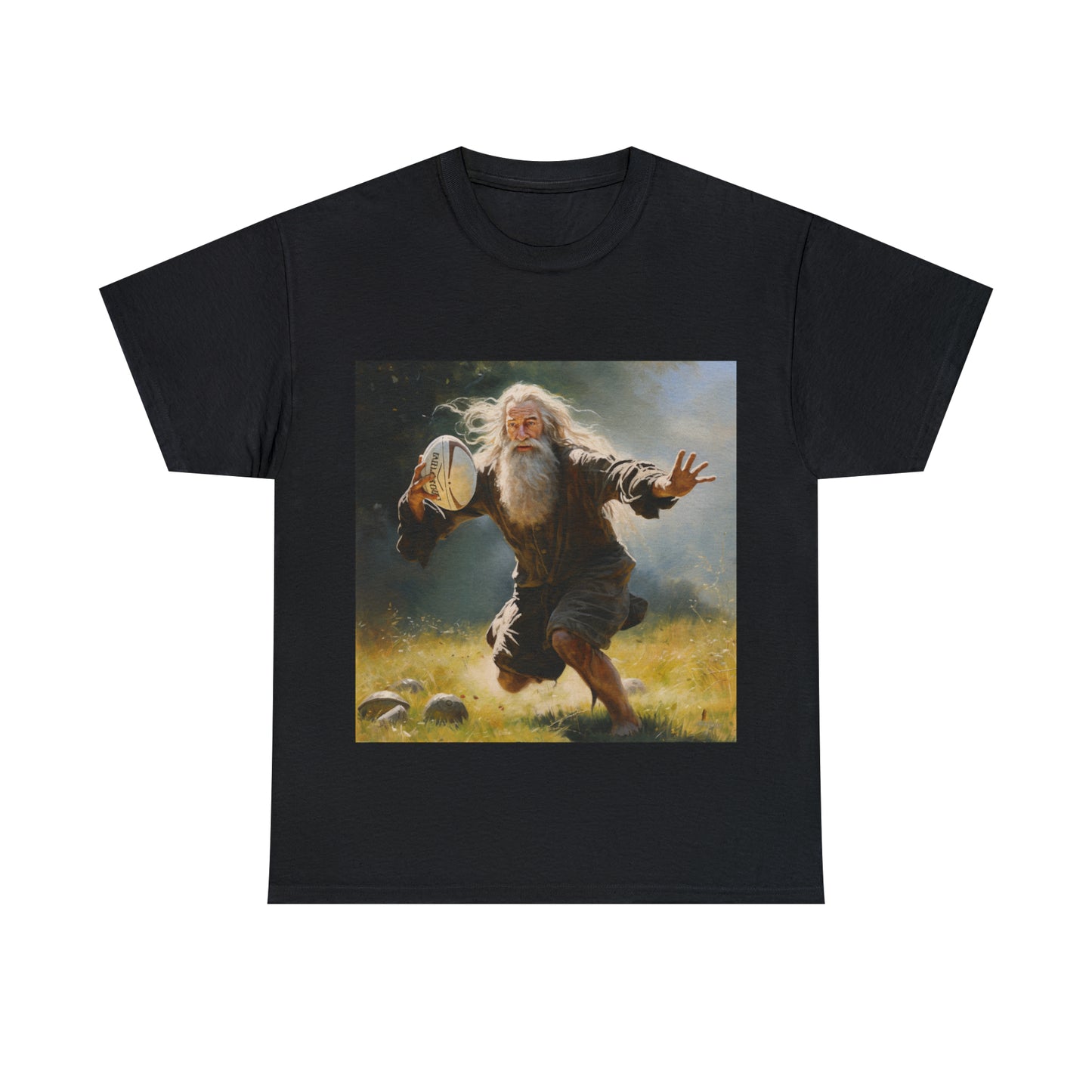 Rugby Gandalf - black shirt