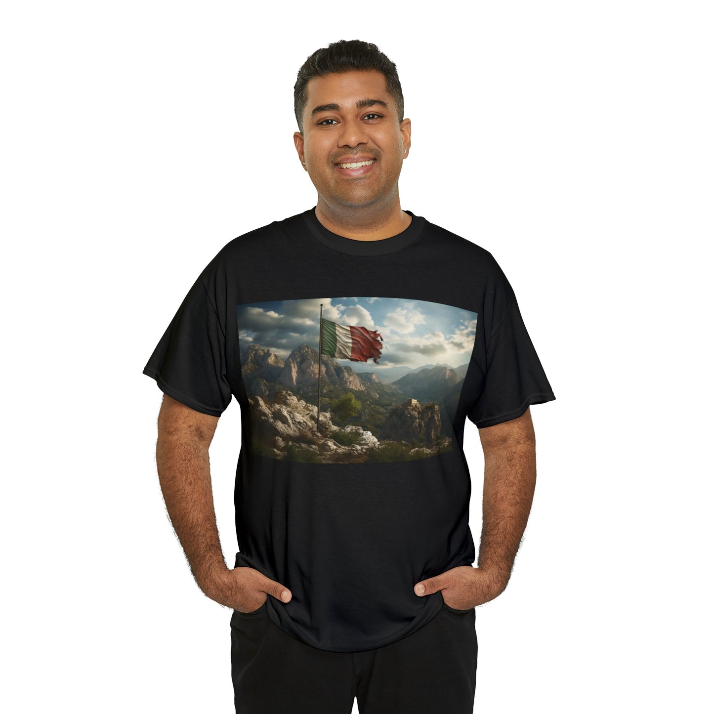 Italy Flag - dark shirts