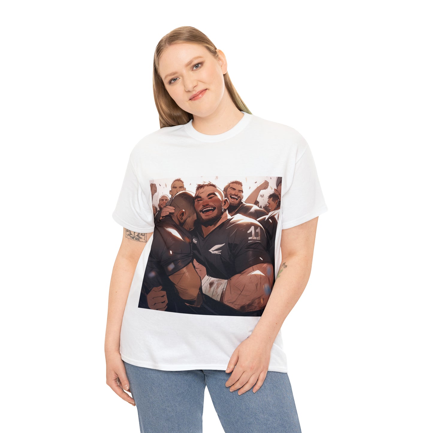 All Blacks Celebrating - light shirts