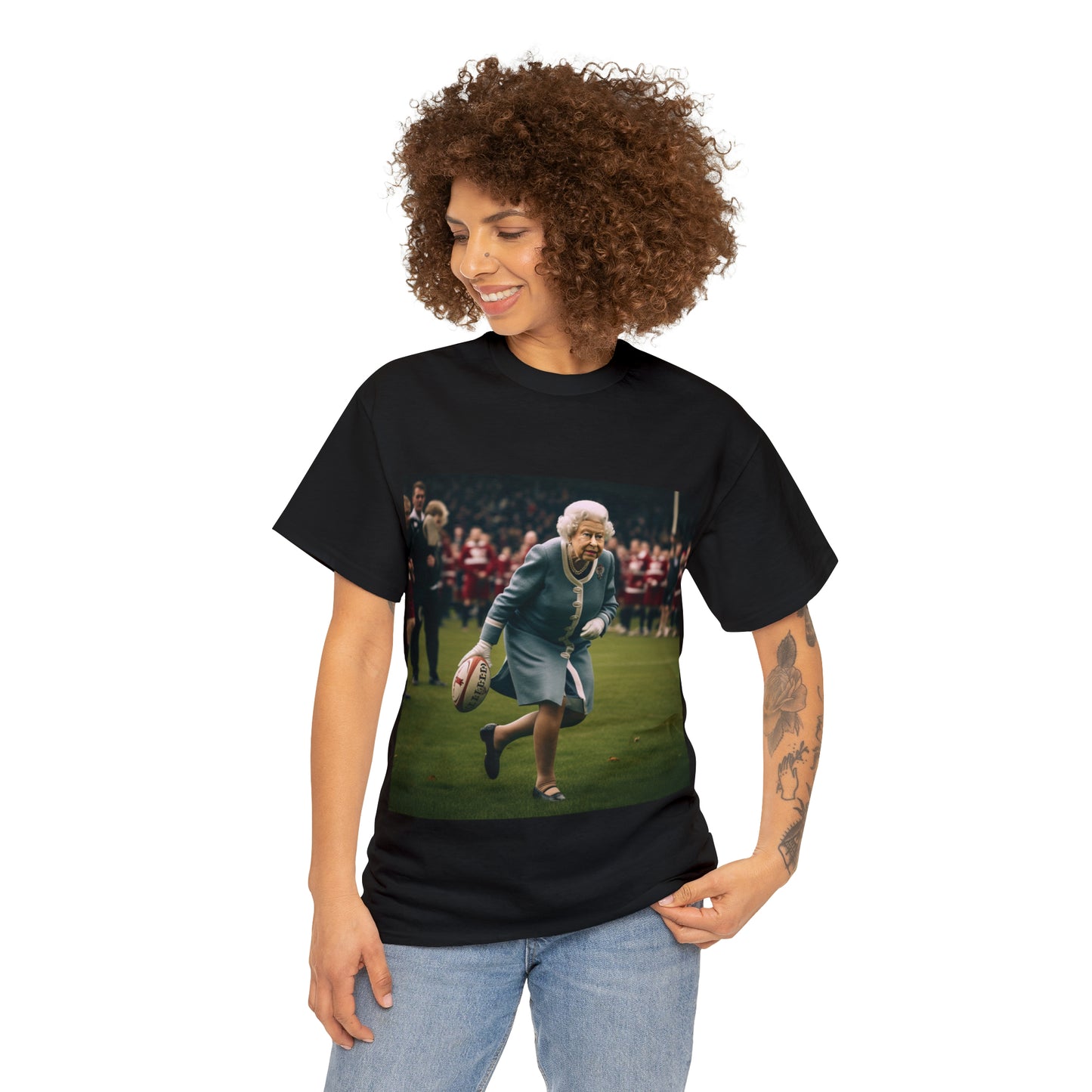 The Queen - dark shirts