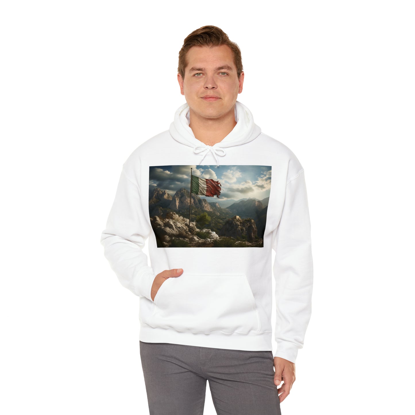 Italy Flag - light hoodies