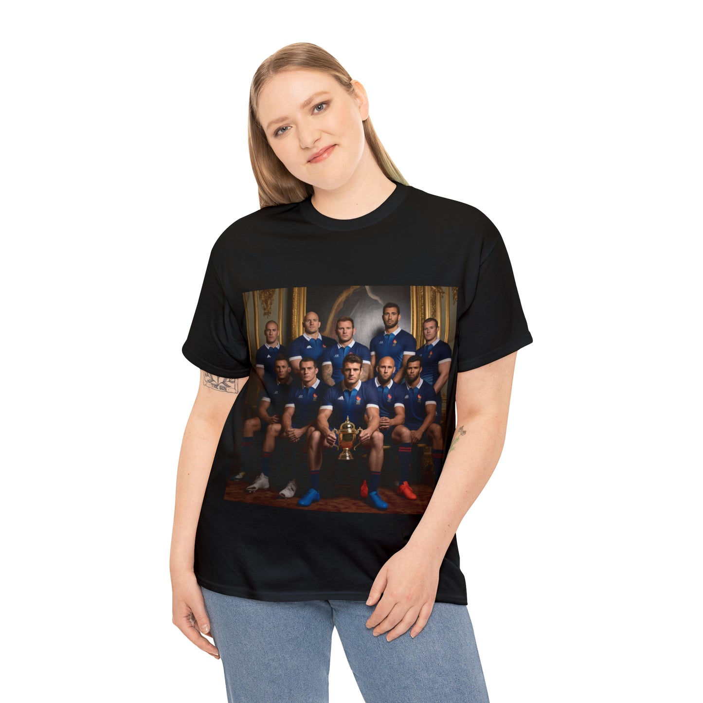 France World Cup Photoshoot - dark shirts