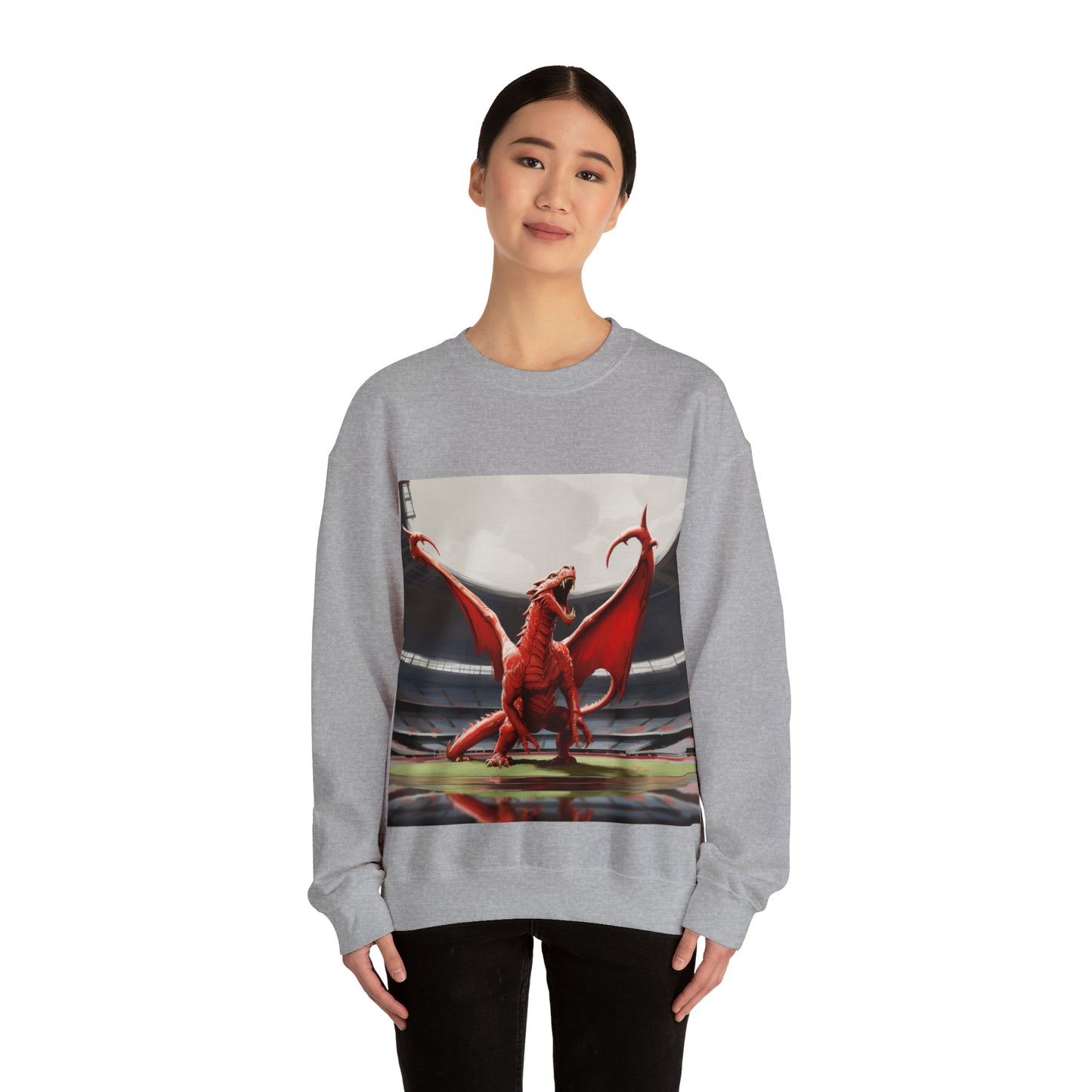 Welsh Dragon - light sweatshirts
