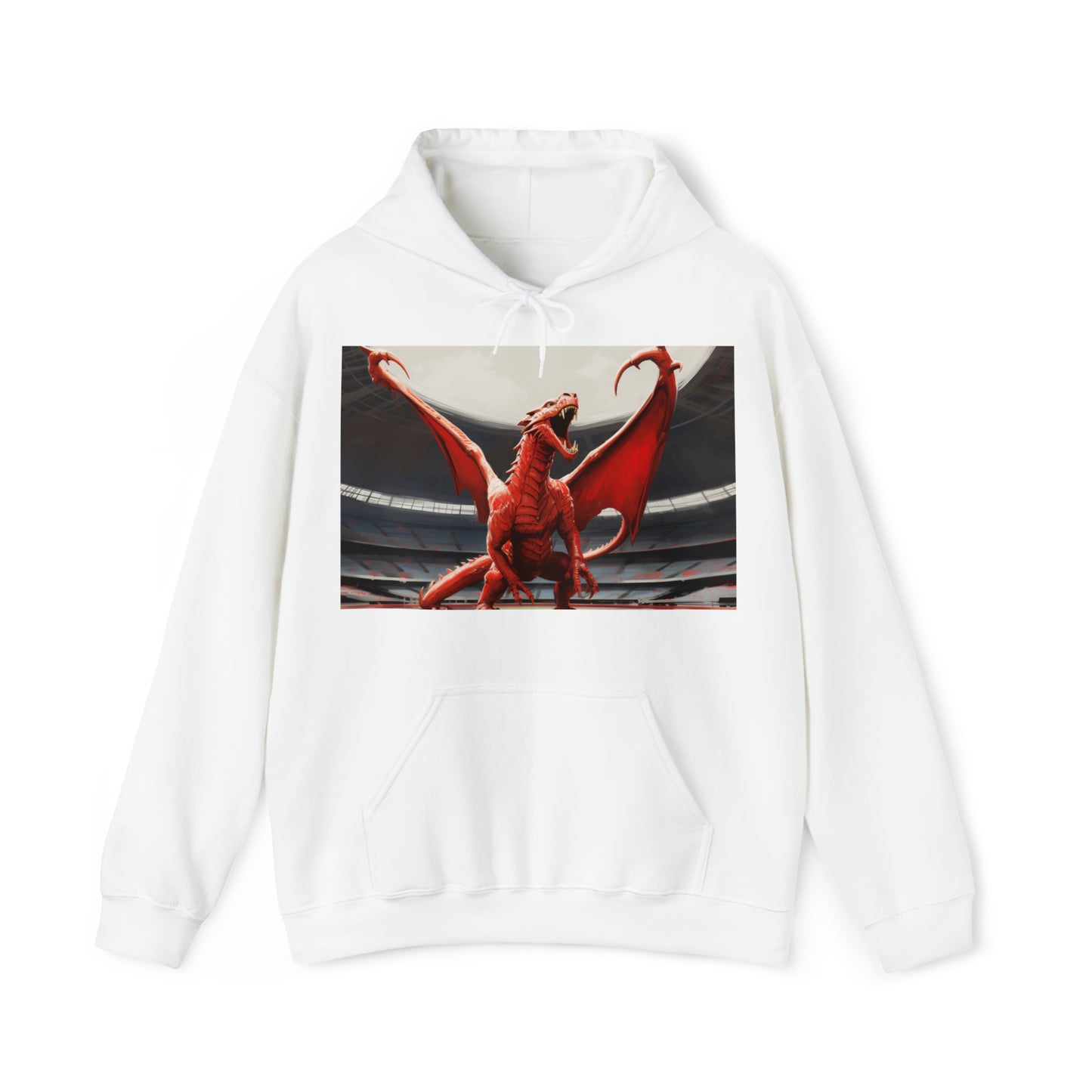 Welsh Dragon - light hoodies