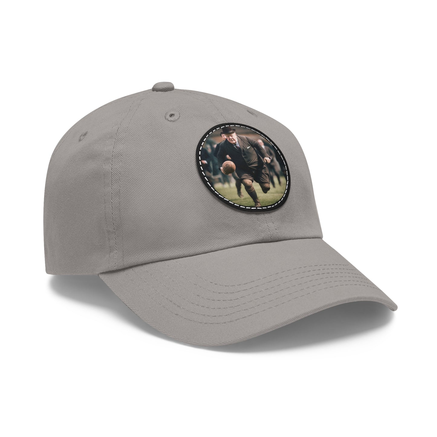 Winston Churchill Round Patch hat