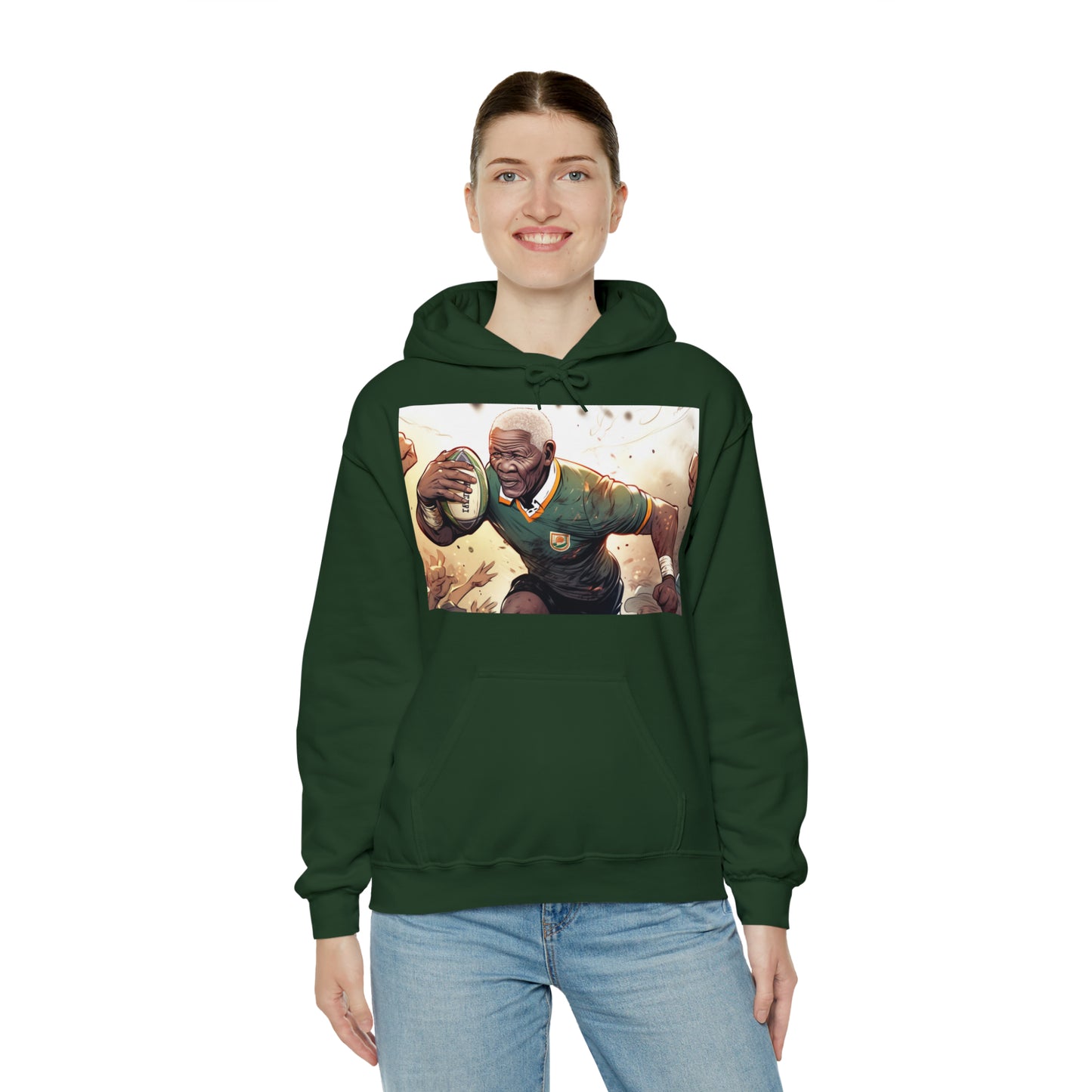 Rugby Mandela - dark hoodies
