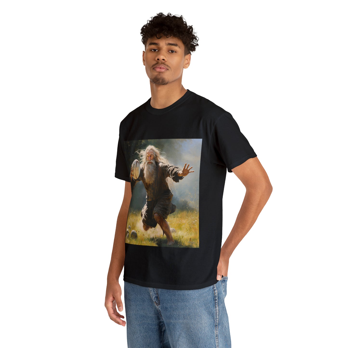 Rugby Gandalf - black shirt