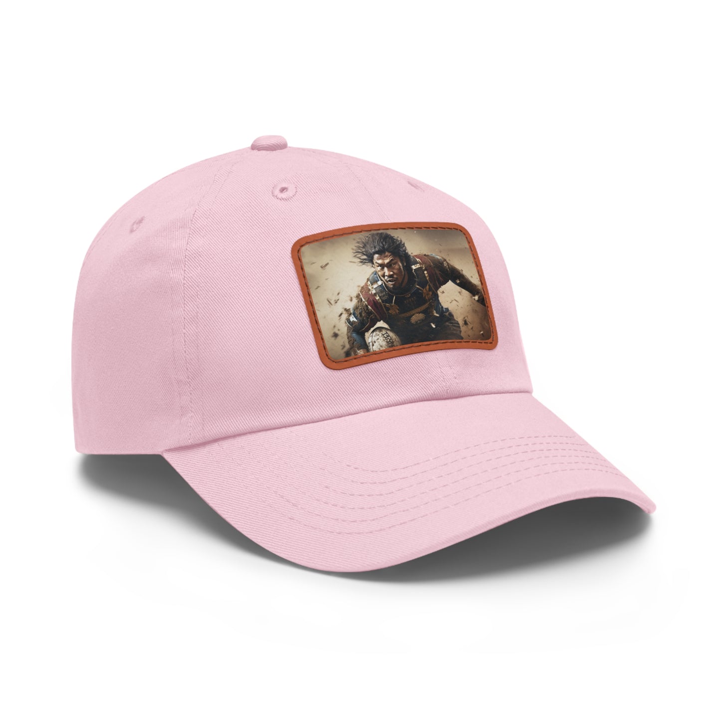 Samurai Rectangle Leather Patch Hat