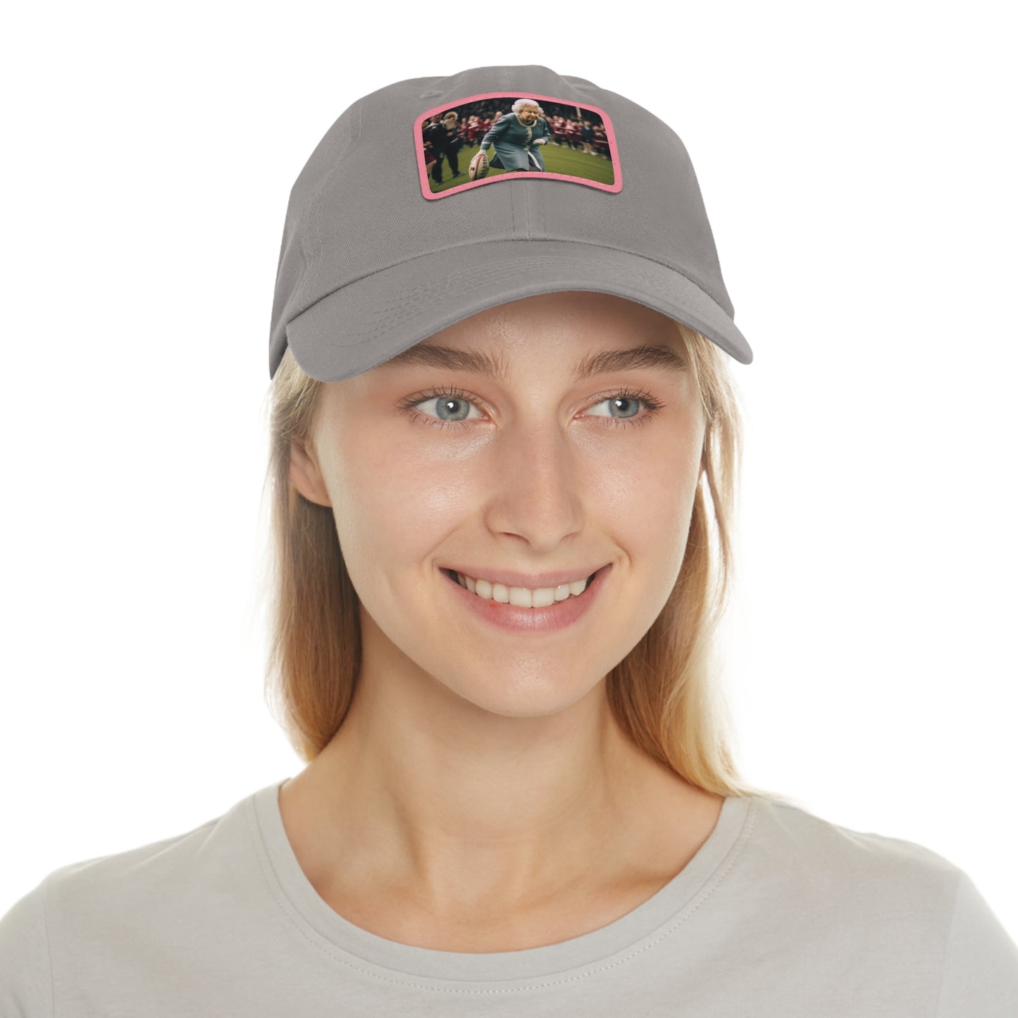 Queen Elizabeth Rectangle Patch hat
