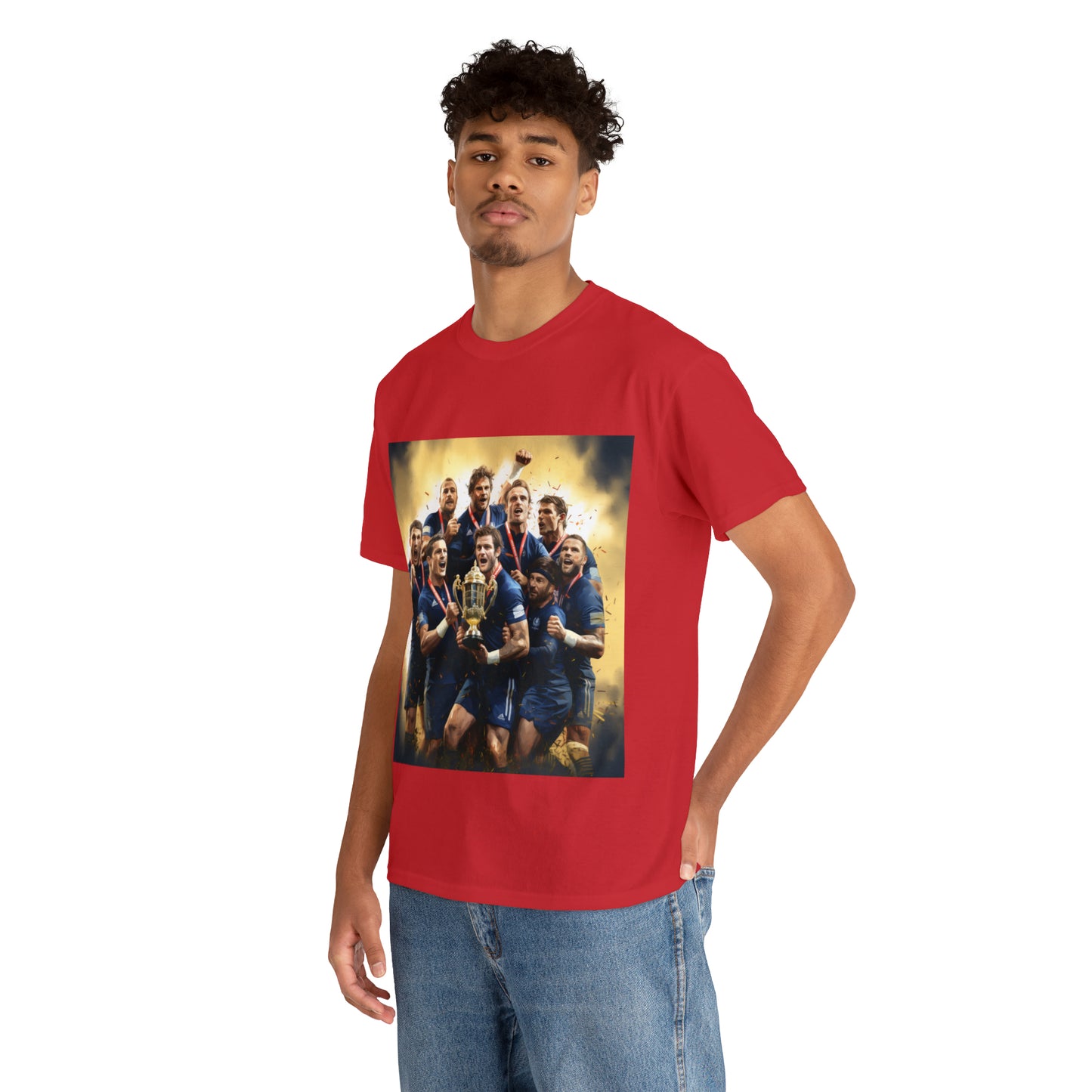 France Winning RWC 2023 - dark shirts