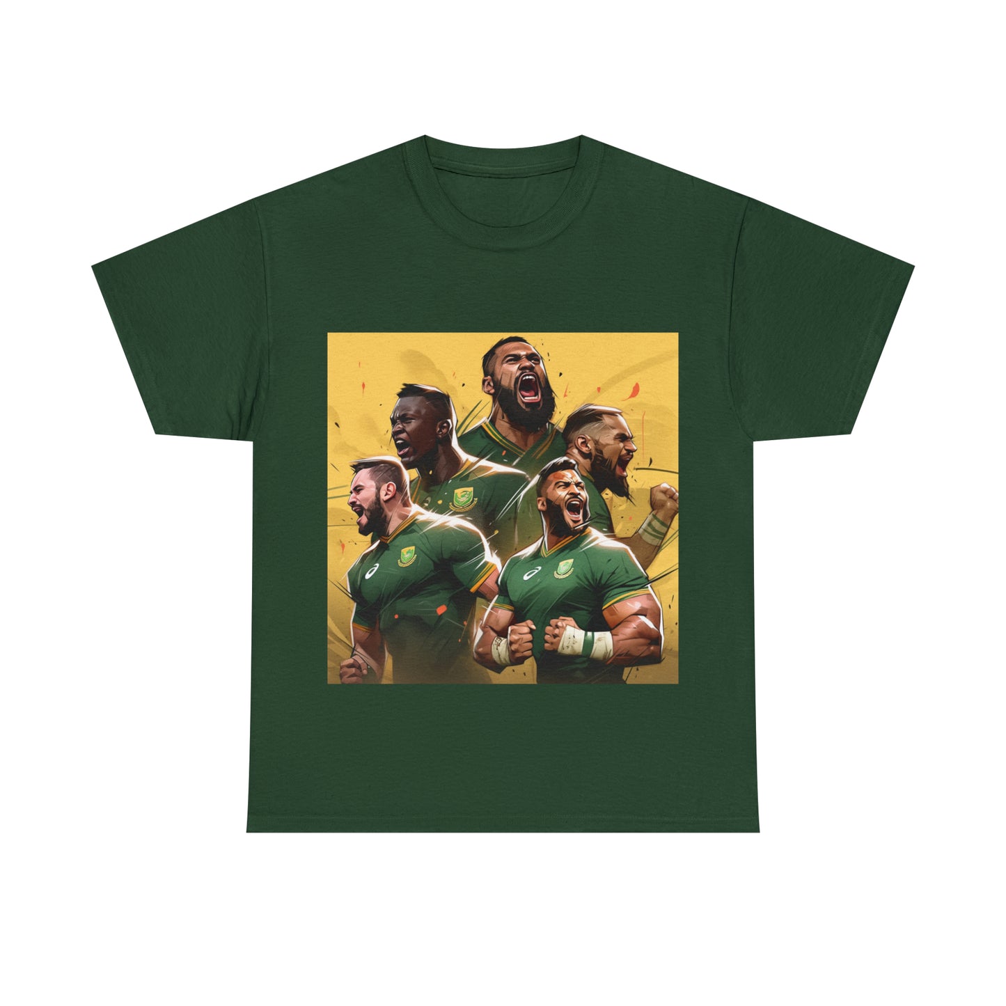 Springboks Celebrating - dark shirts