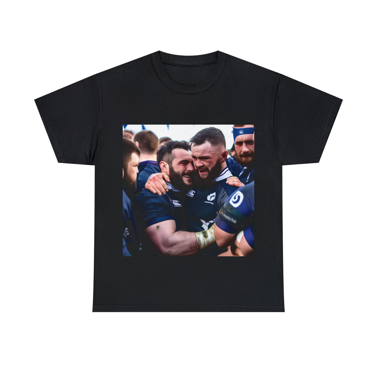 Post Match Scotland - dark shirts