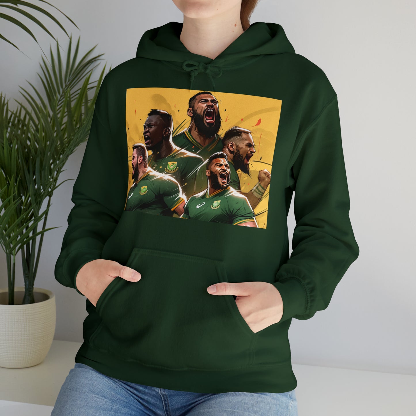 Springboks Celebrating - dark hoodies