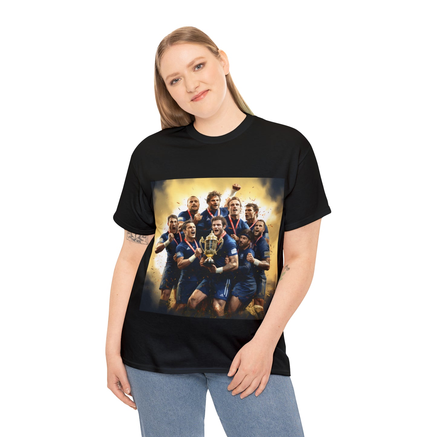 France Winning RWC 2023 - dark shirts