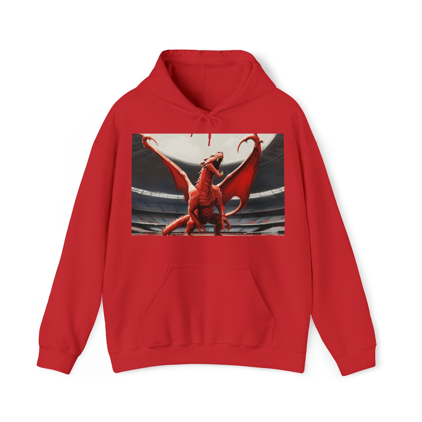 Welsh Dragon - dark hoodies