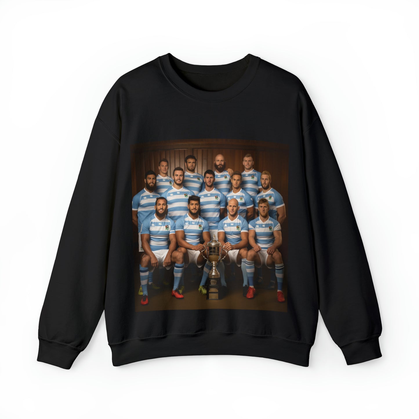 Pumas RWC photoshoot - black sweatshirt