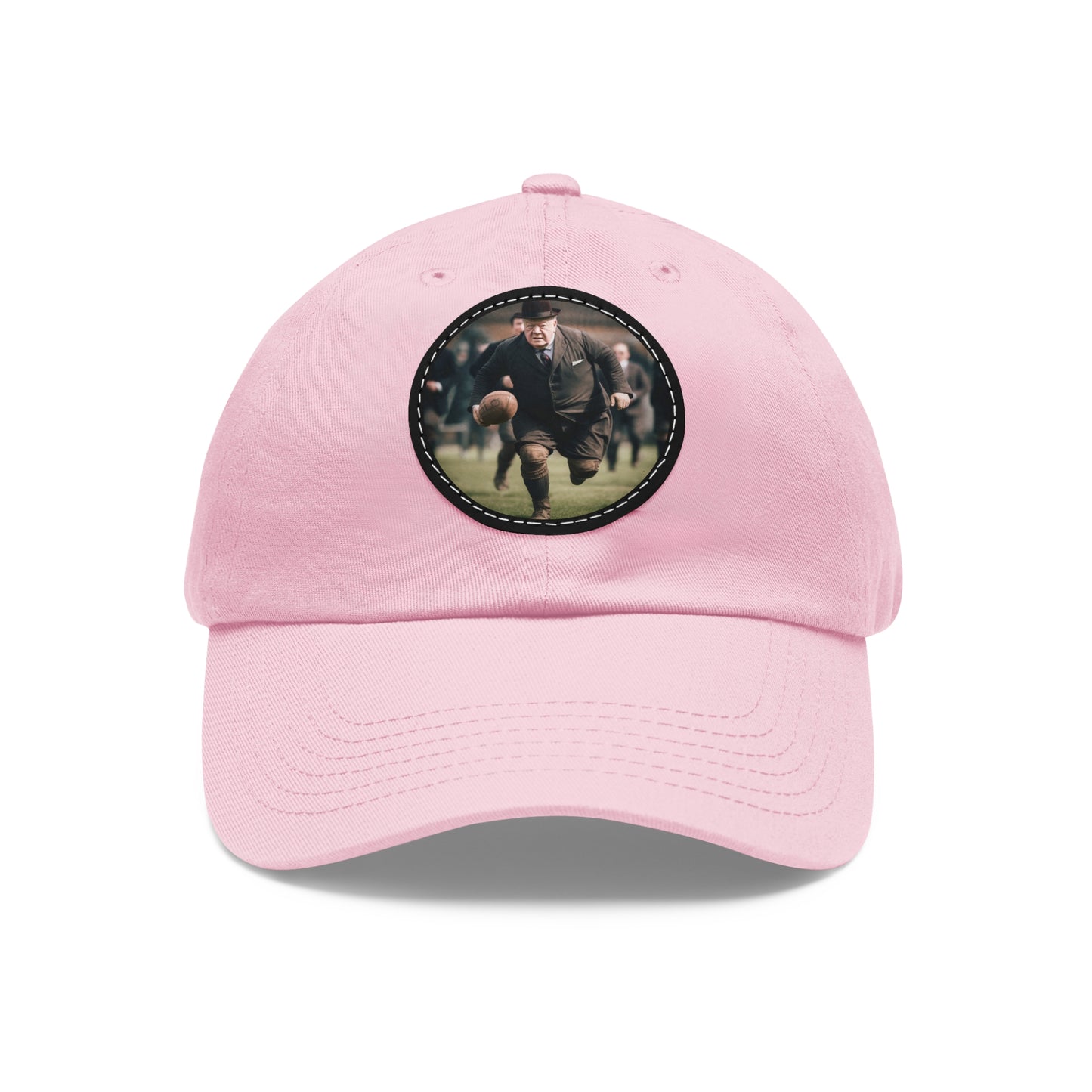 Winston Churchill Round Patch hat