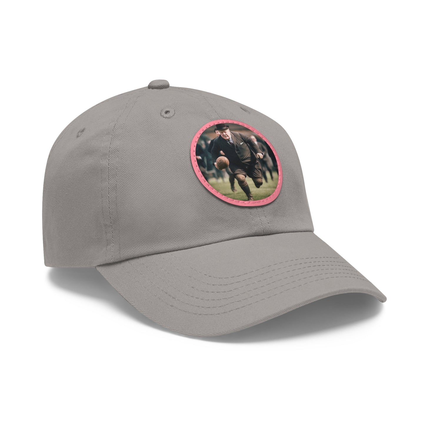 Winston Churchill Round Patch hat