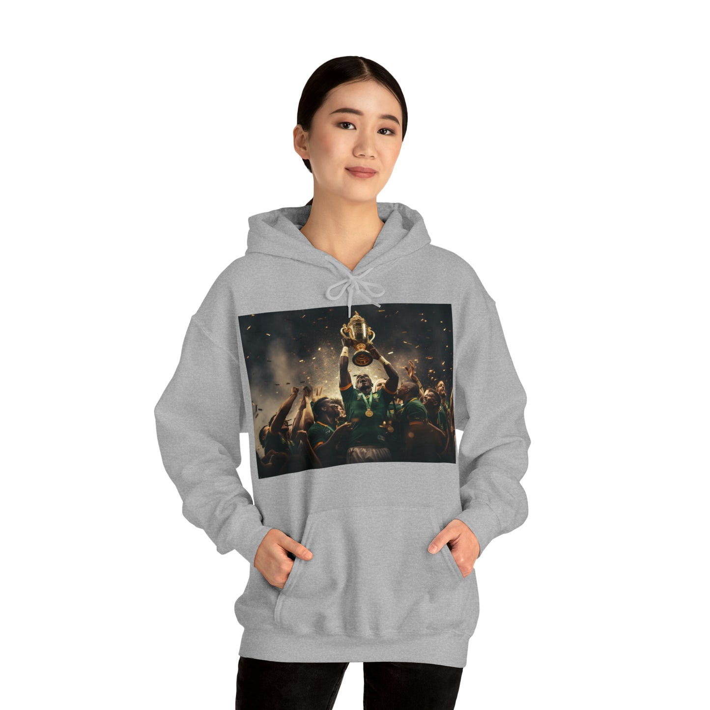 Springboks lifting RWC - light hoodies