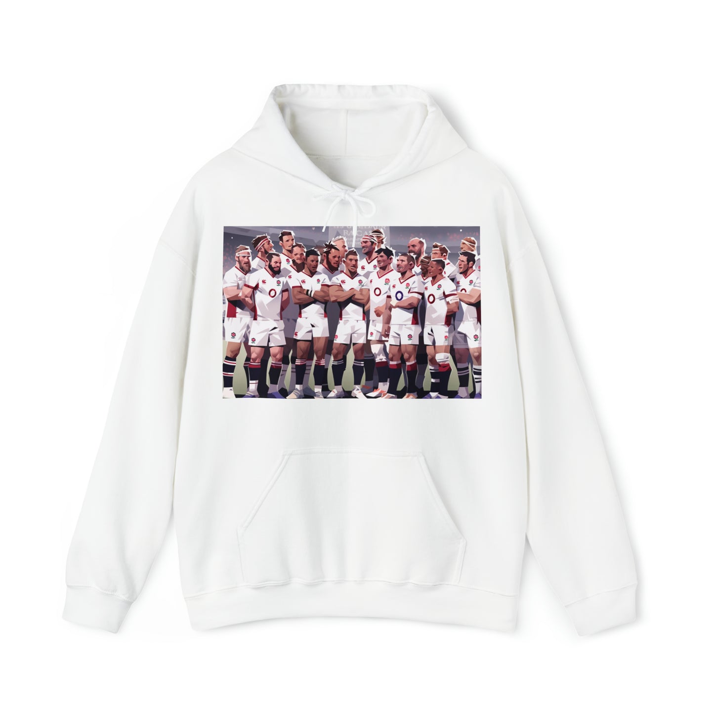 England Full Team - light hoodies